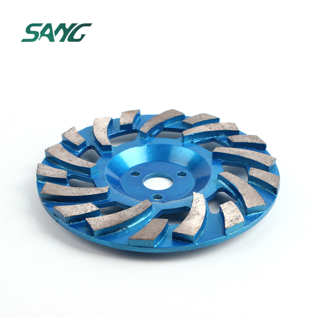 sang diamond grinding disc grinding cup wheel angle grinder untuk memoles lantai beton